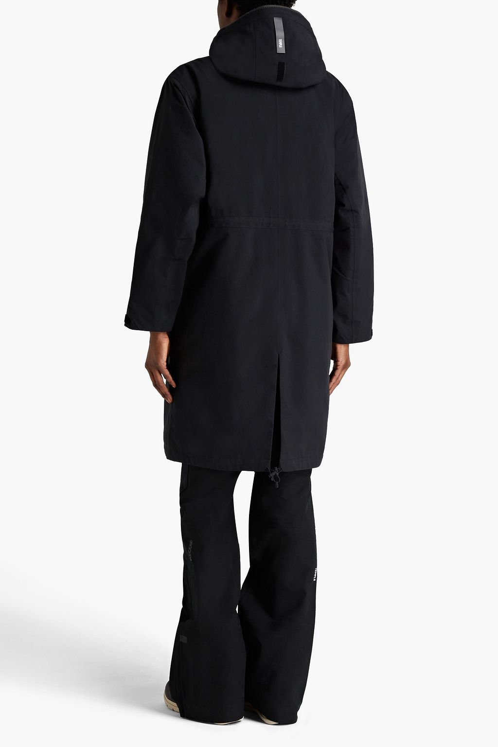 TEMPLA 2L Bio Moss padded canvas hooded parka
