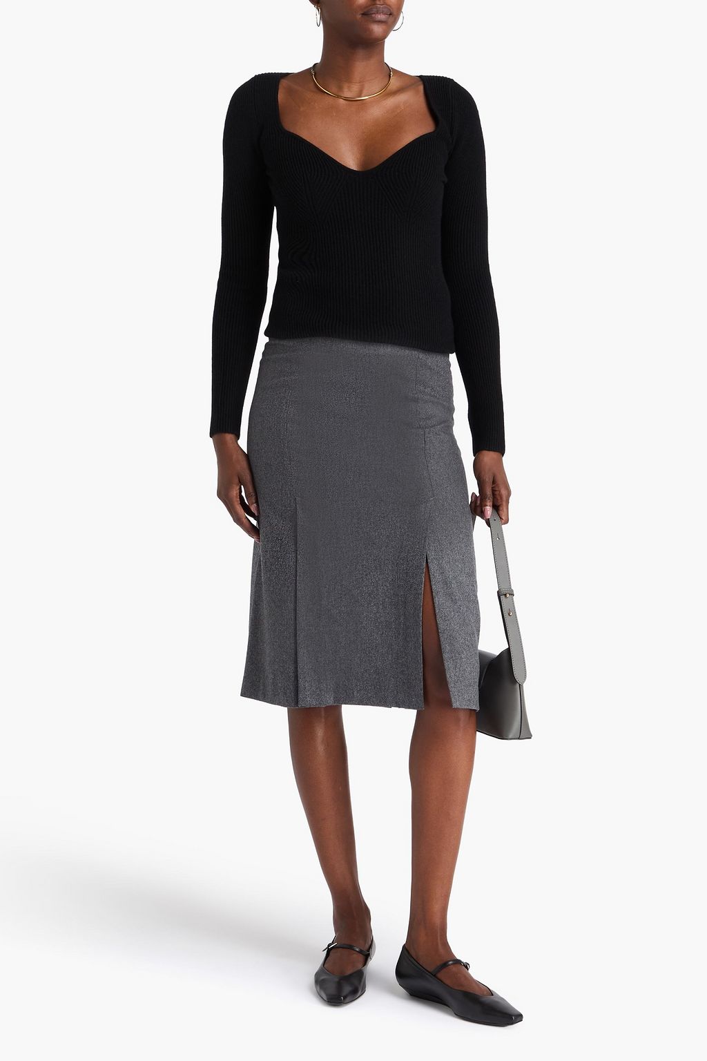 ARCH4 Pullover „Amirah“ aus geripptem Kaschmir