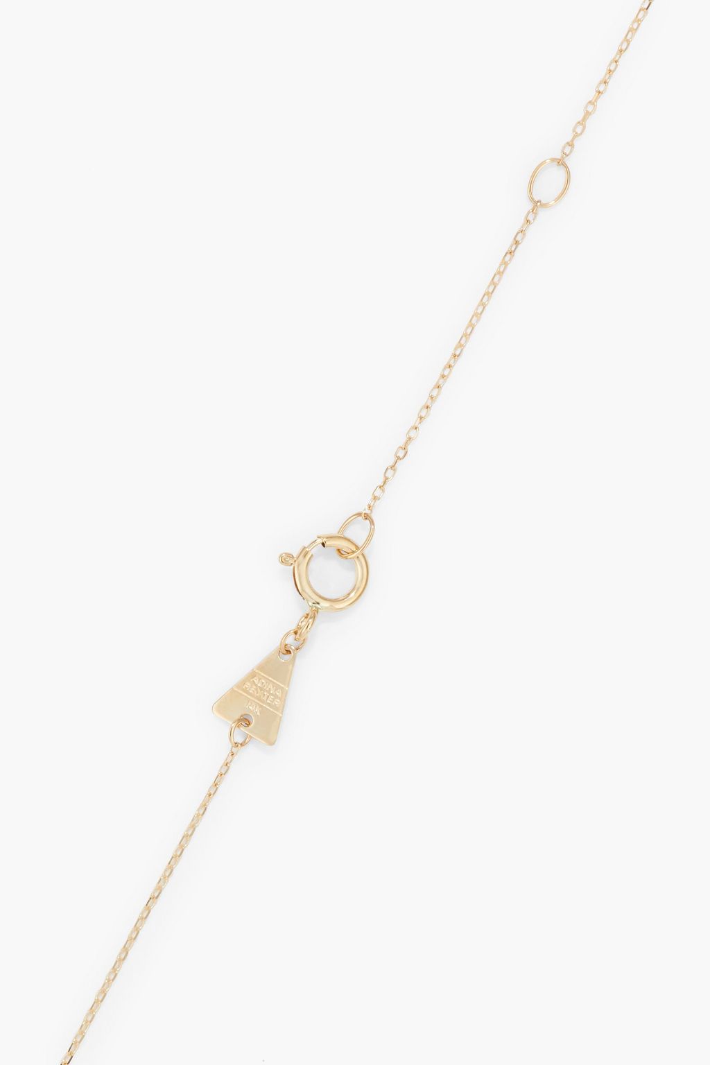 ADINA REYTER 14-karat gold diamond necklace