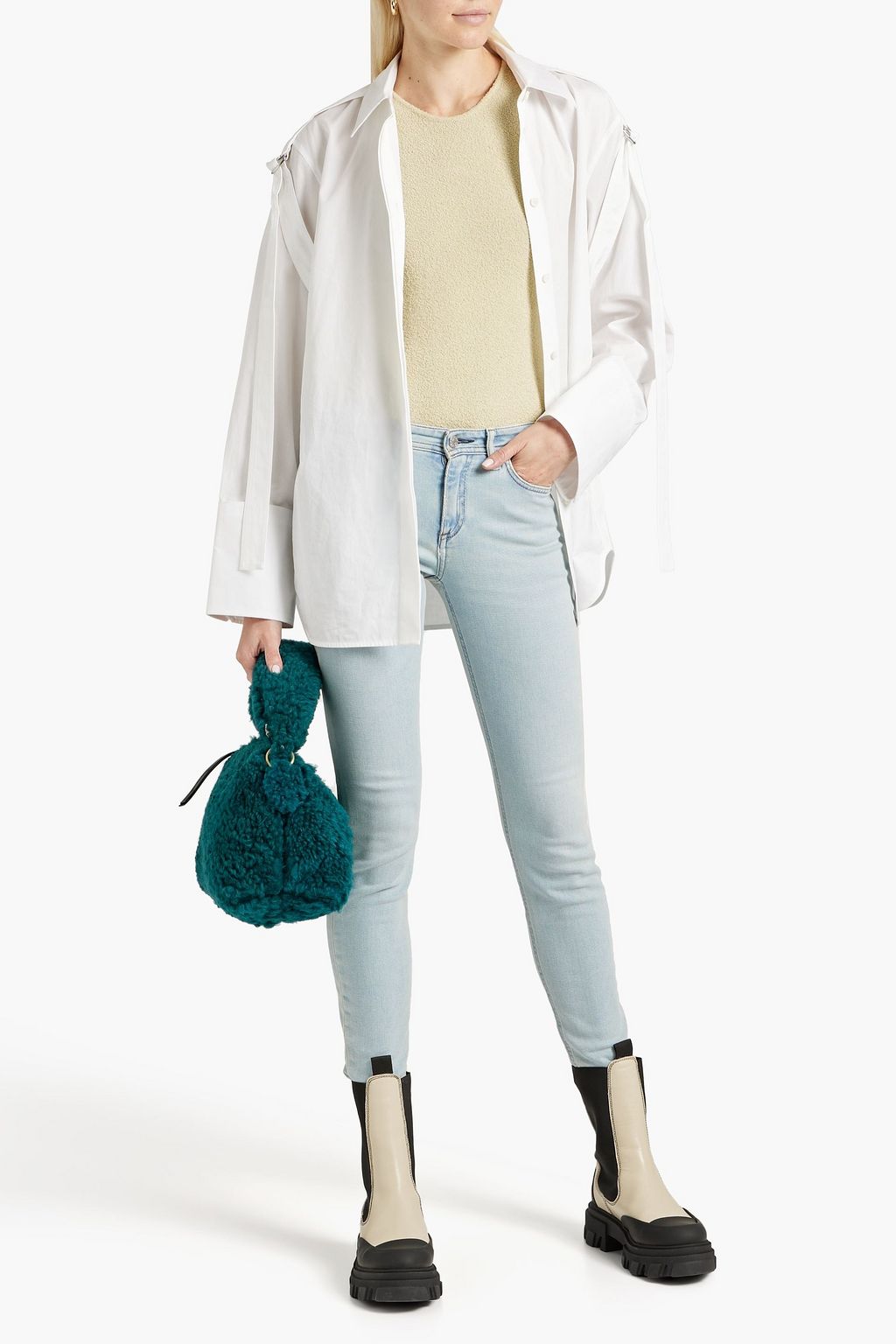 ACNE STUDIOS Mid-rise skinny jeans