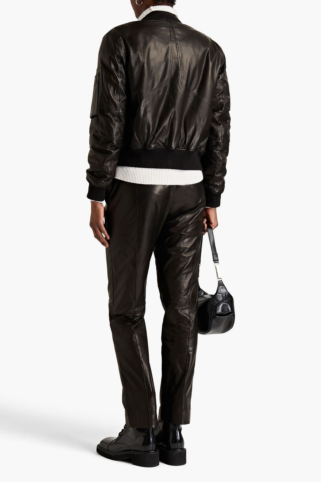RAG & BONE Manston leather bomber jacket THE