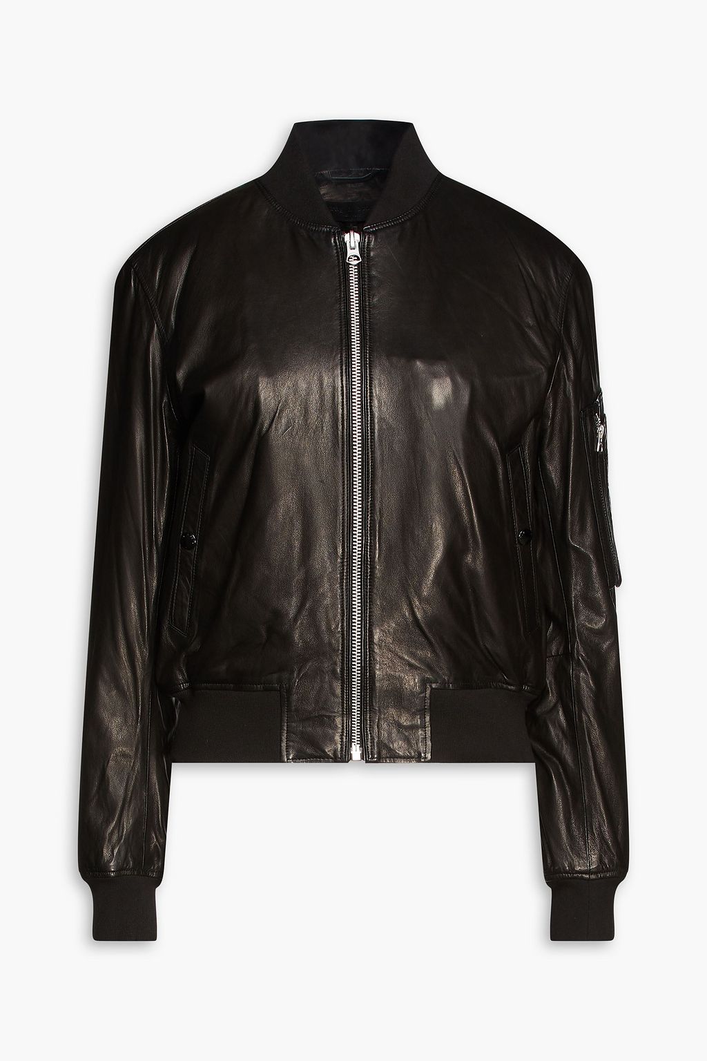 RAG & BONE Manston leather bomber jacket | THE OUTNET