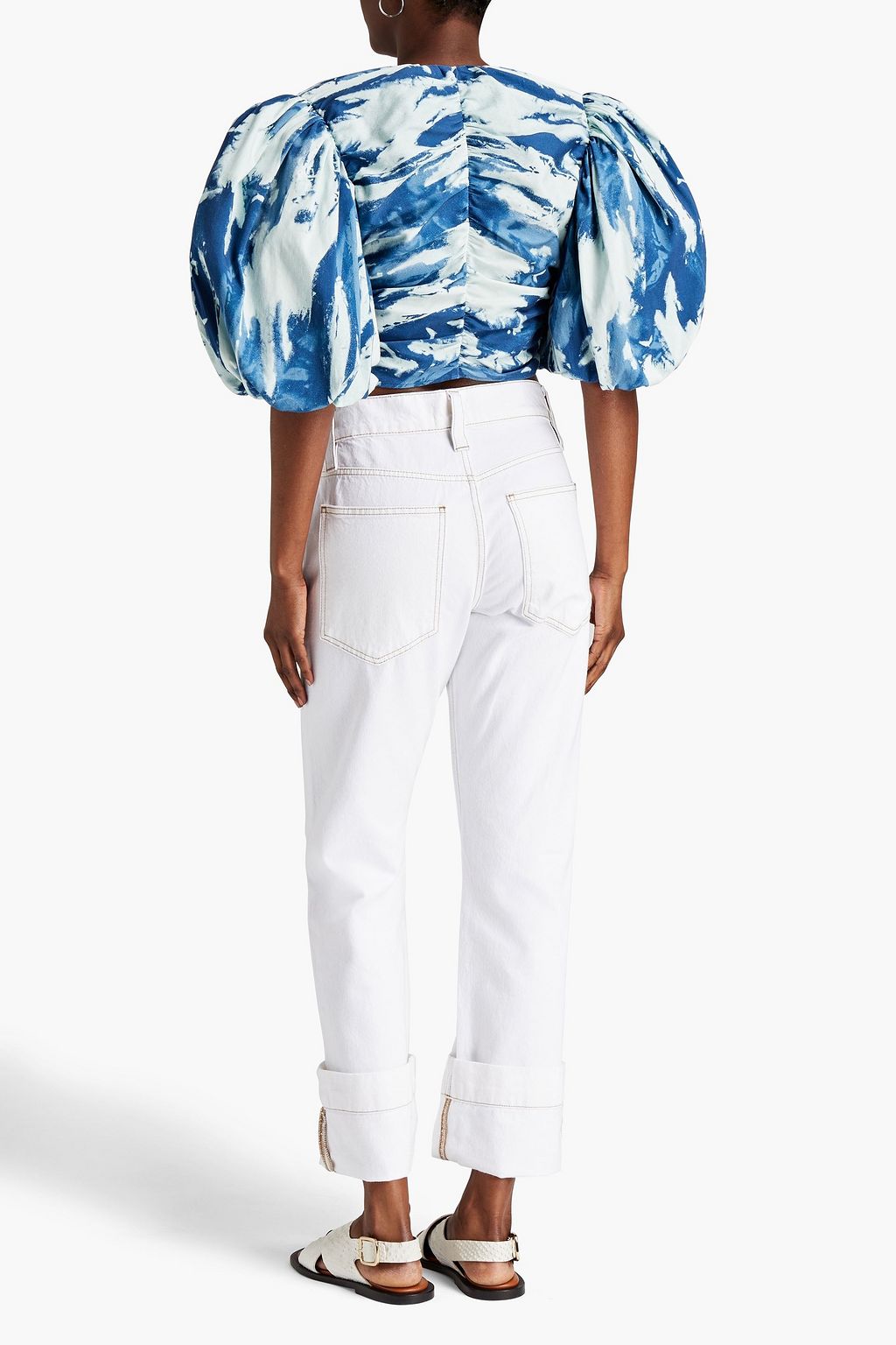 FRAME Mid-rise straight-leg jeans