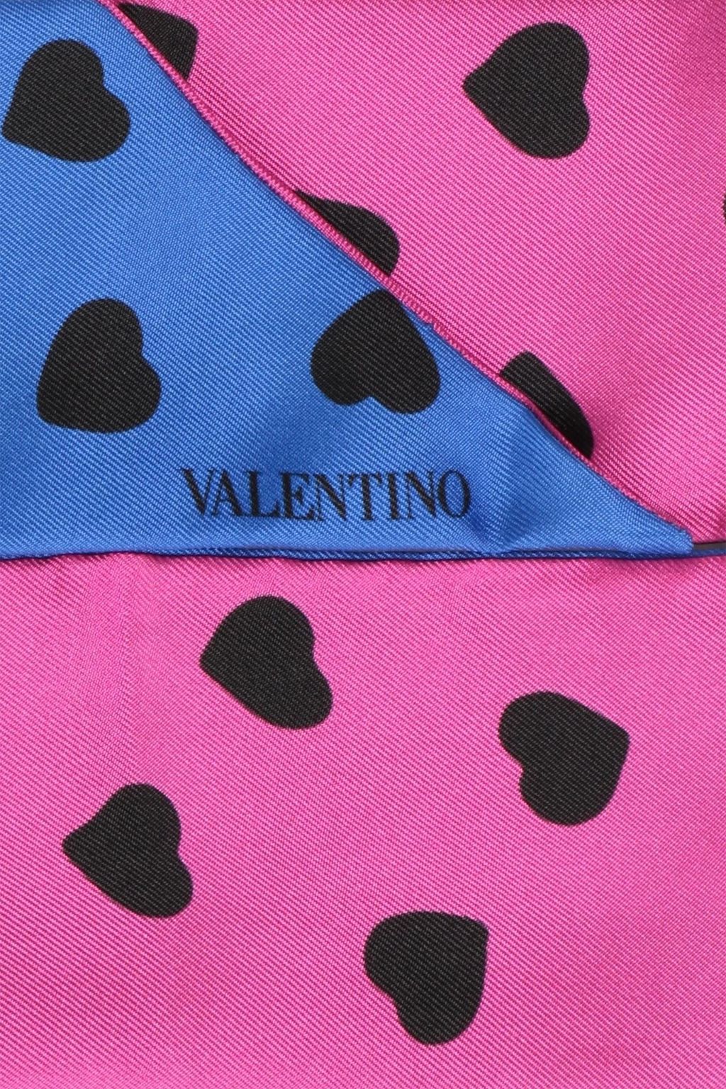 VALENTINO GARAVANI Printed silk-twill scarf