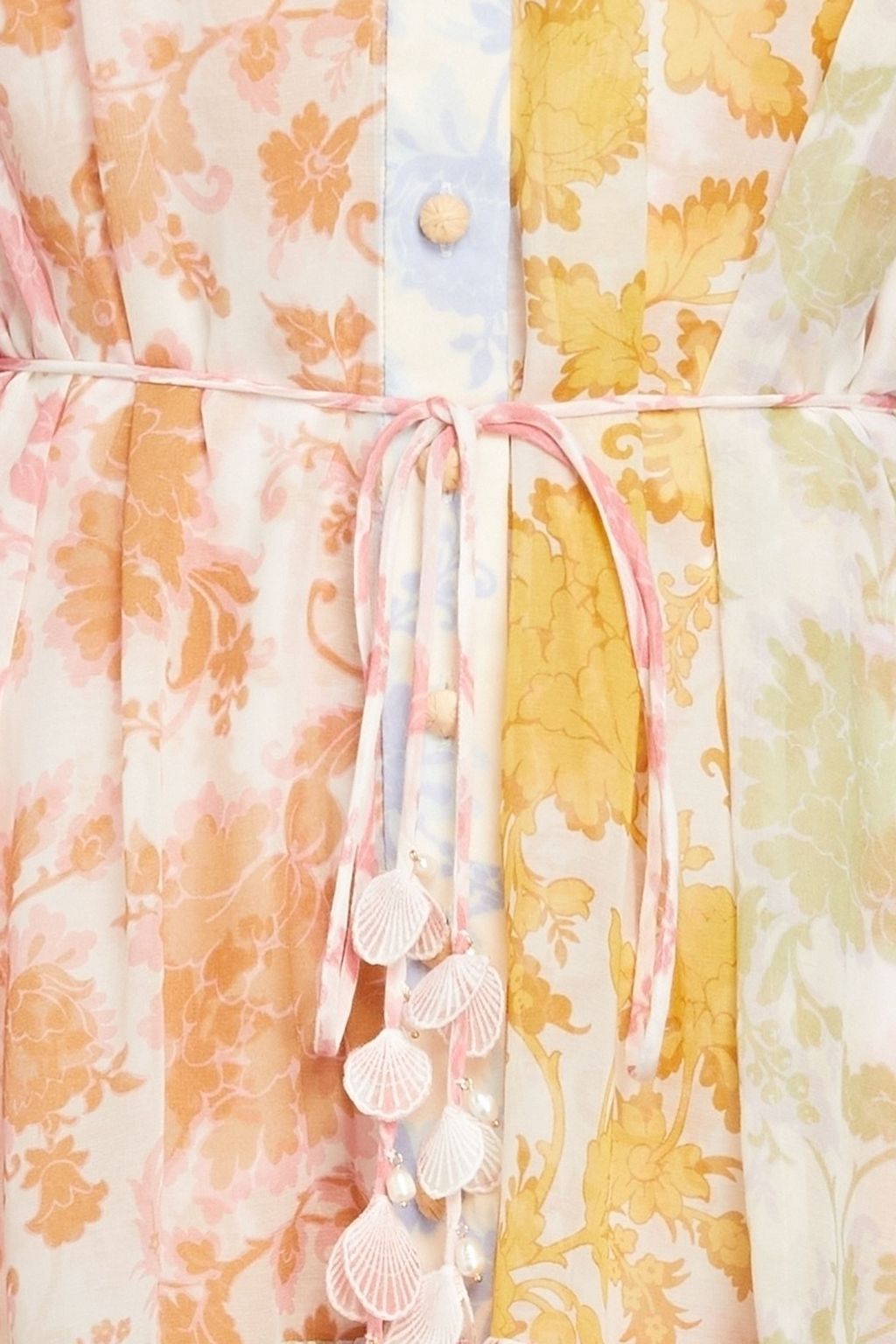 ZIMMERMANN Floral-print cotton and silk-blend voile mini dress