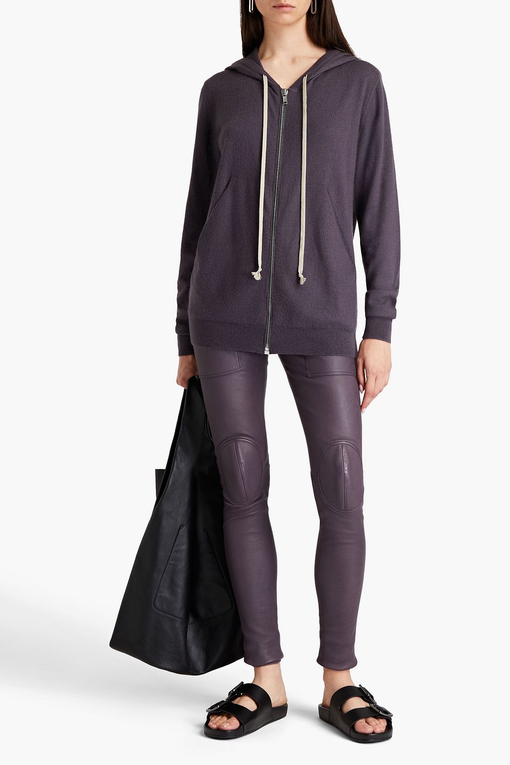 RICK OWENS Cashmere hoodie