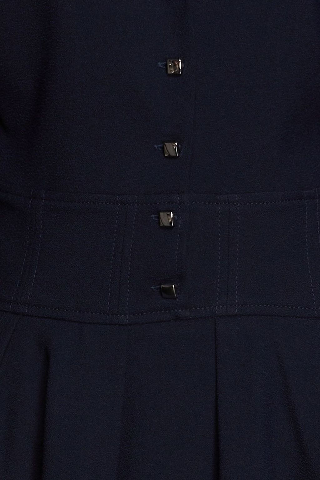 CLAUDIE PIERLOT 크레이프 미니 플리츠 드레스