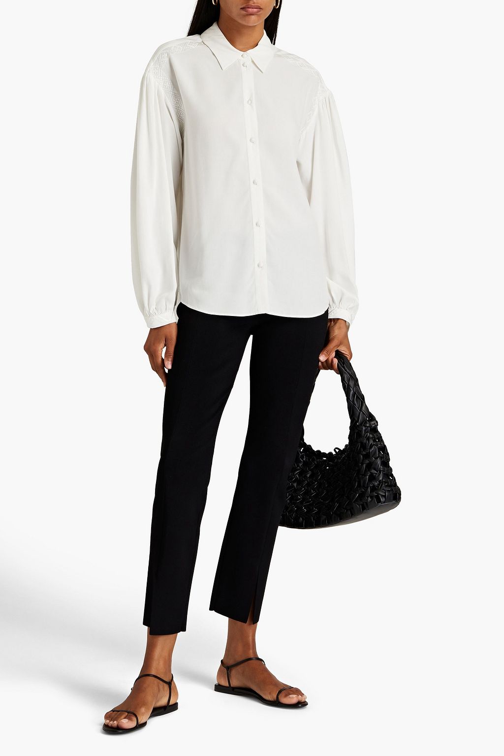 CLAUDIE PIERLOT Embroidered woven shirt