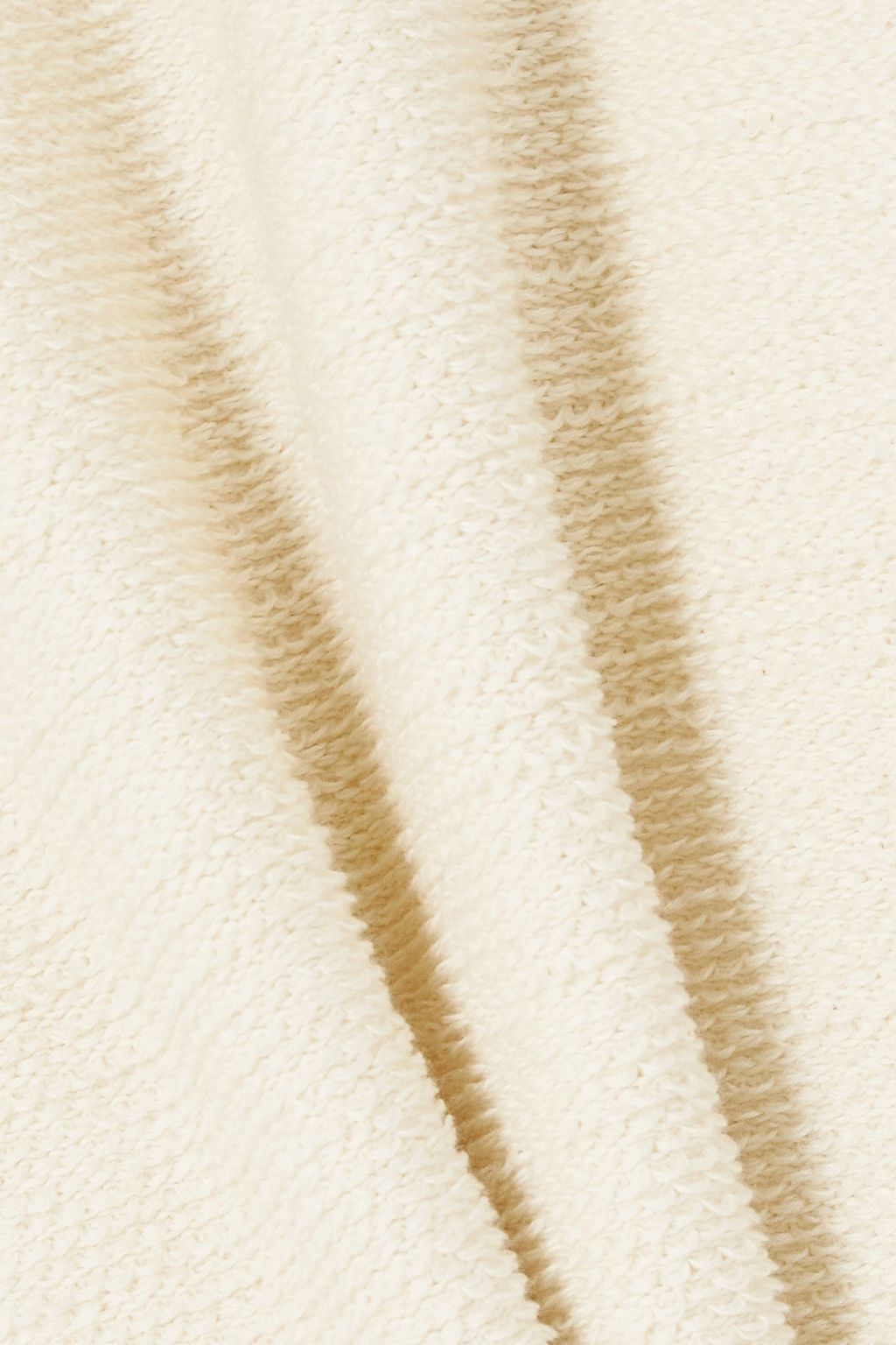 MAISON CLÉO Josee cotton and cashmere-blend midi skirt