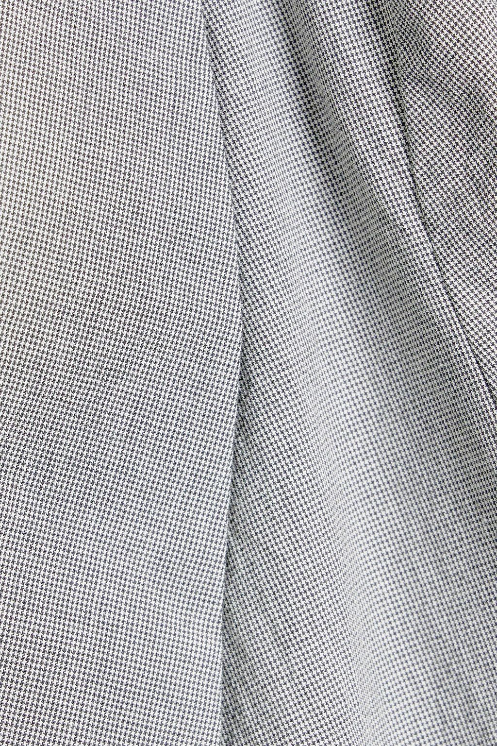 FABIANA FILIPPI Belted houndstooth cotton blazer