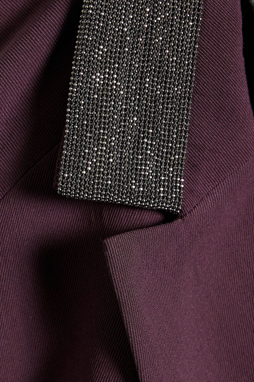 FABIANA FILIPPI Double-breasted merino wool-blend blazer