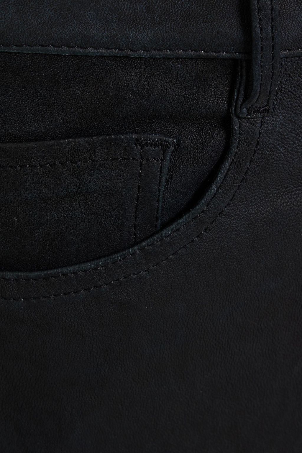 FABIANA FILIPPI Coated leather skinny pants