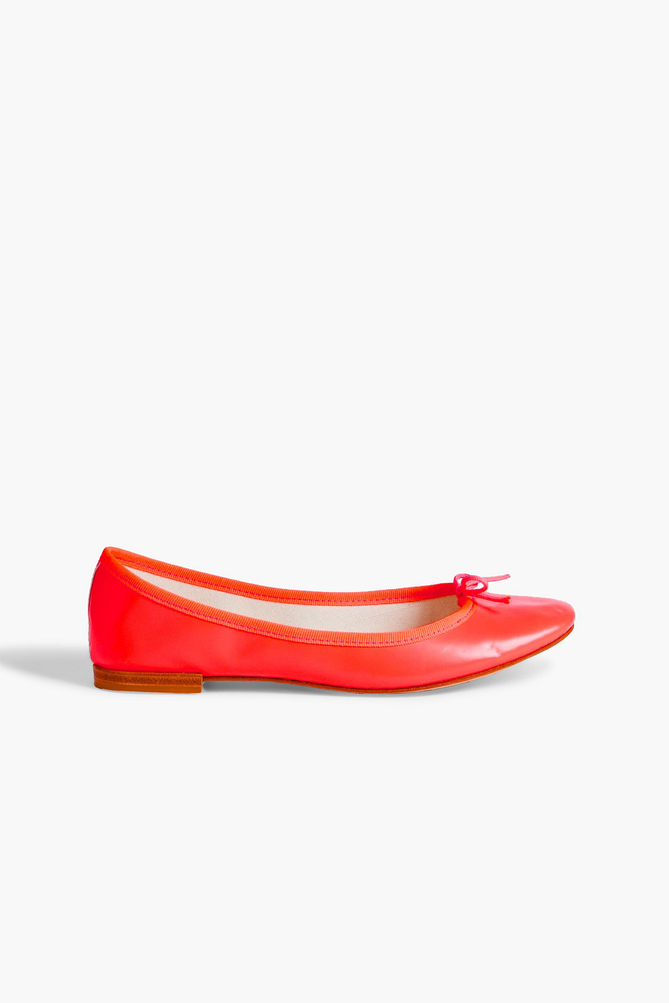 repetto red ballet flats