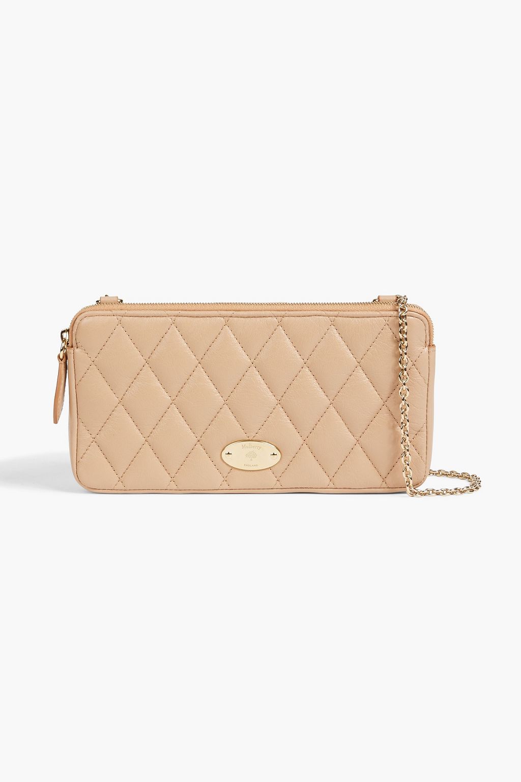 MULBERRY Quilted leather continental wallet