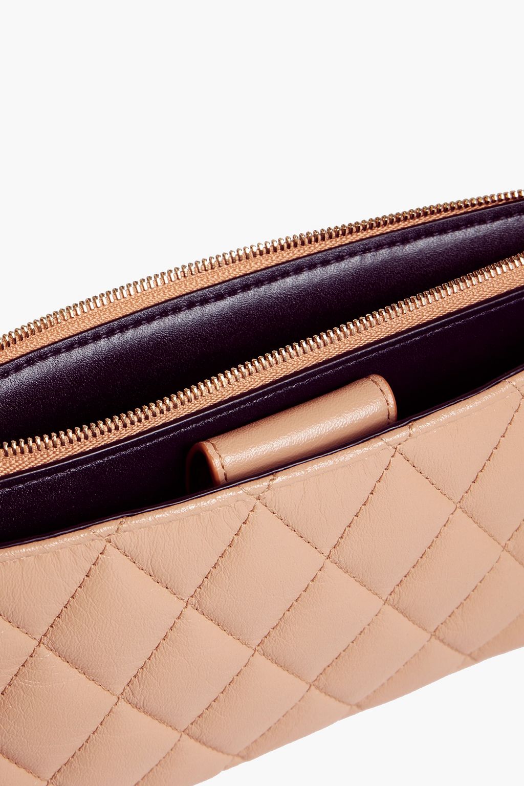 MULBERRY Quilted leather continental wallet