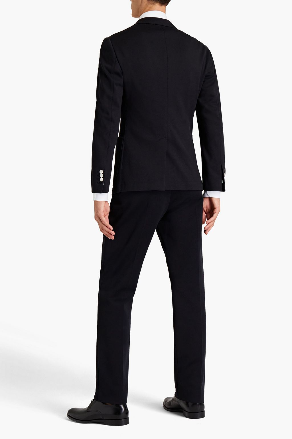 DOLCE & GABBANA Embroidered cotton-blend blazer