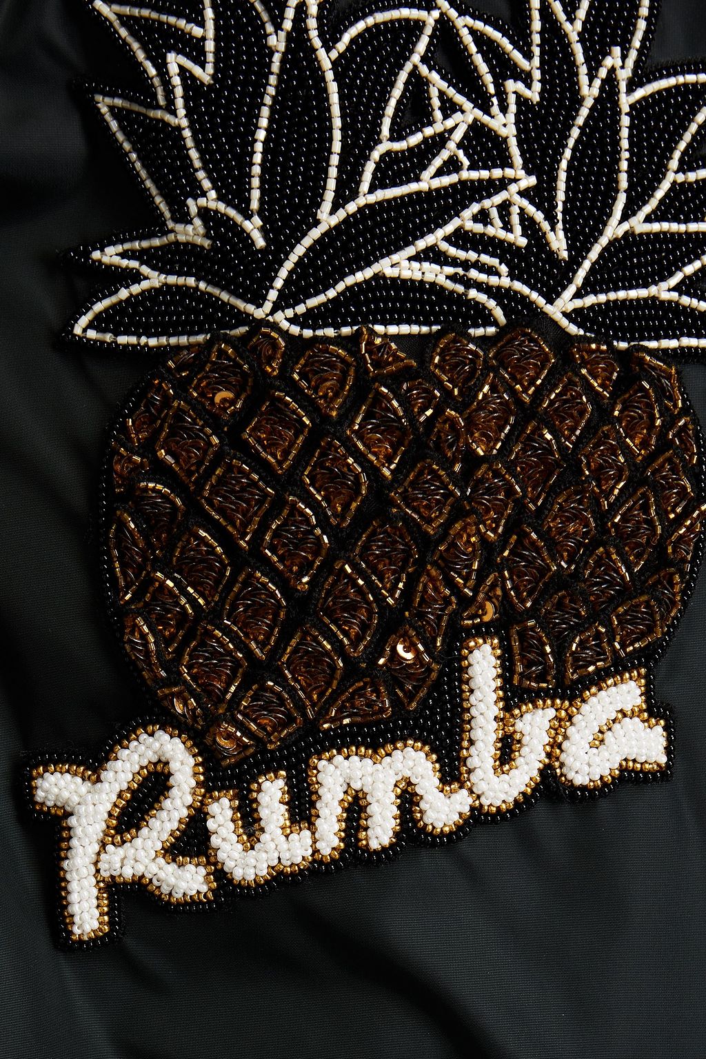 DOLCE & GABBANA Embellished shell bomber jacket