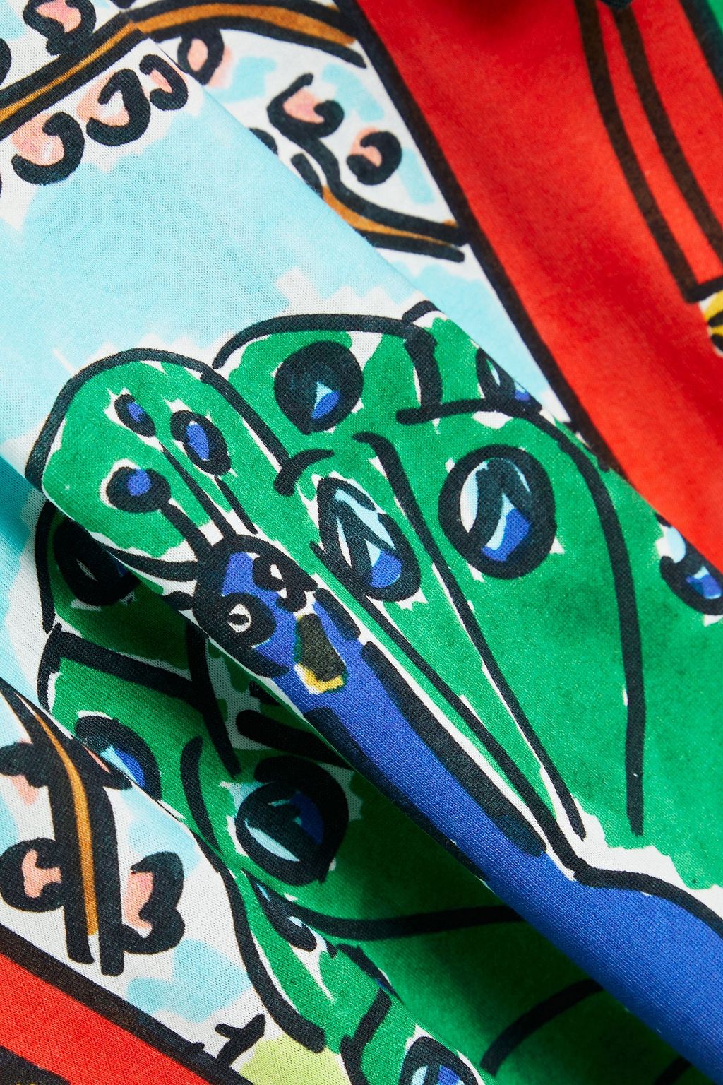 DOLCE & GABBANA Printed cotton-jersey T-shirt