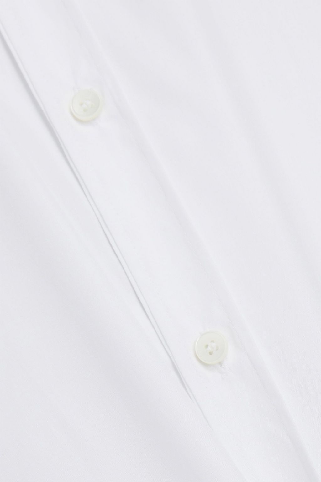DOLCE & GABBANA Cotton and silk-blend poplin shirt