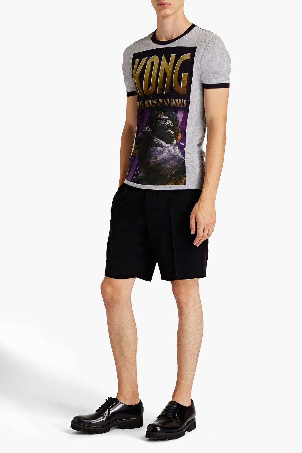 DOLCE & GABBANA Printed cotton-jersey T-shirt