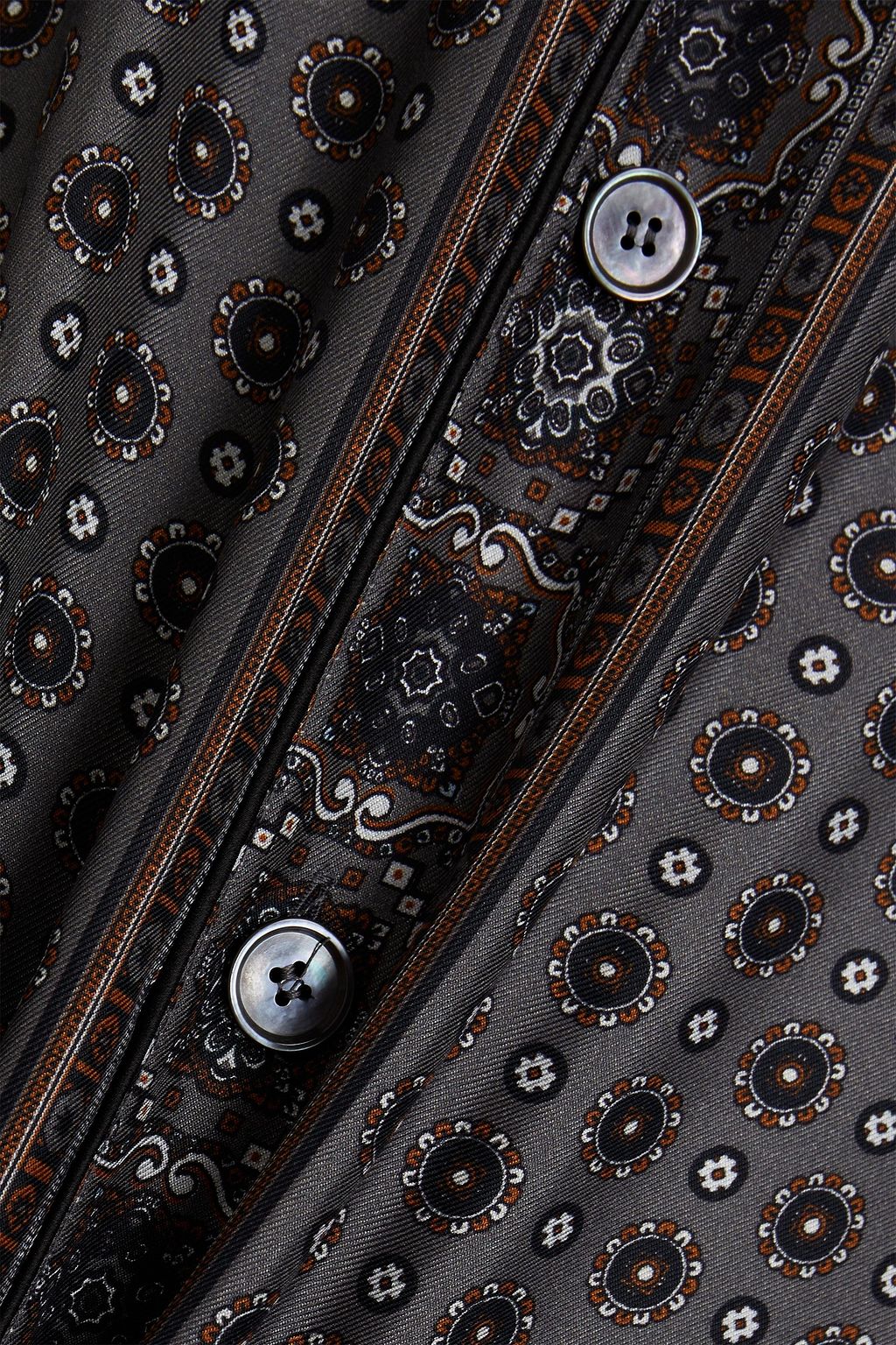 DOLCE & GABBANA Printed silk-twill shirt
