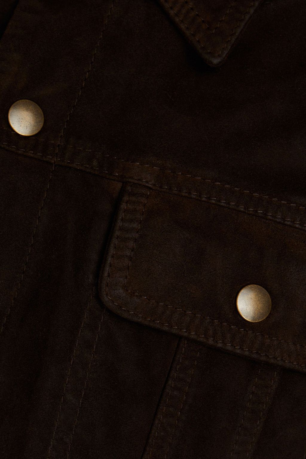 DOLCE & GABBANA Suede overshirt