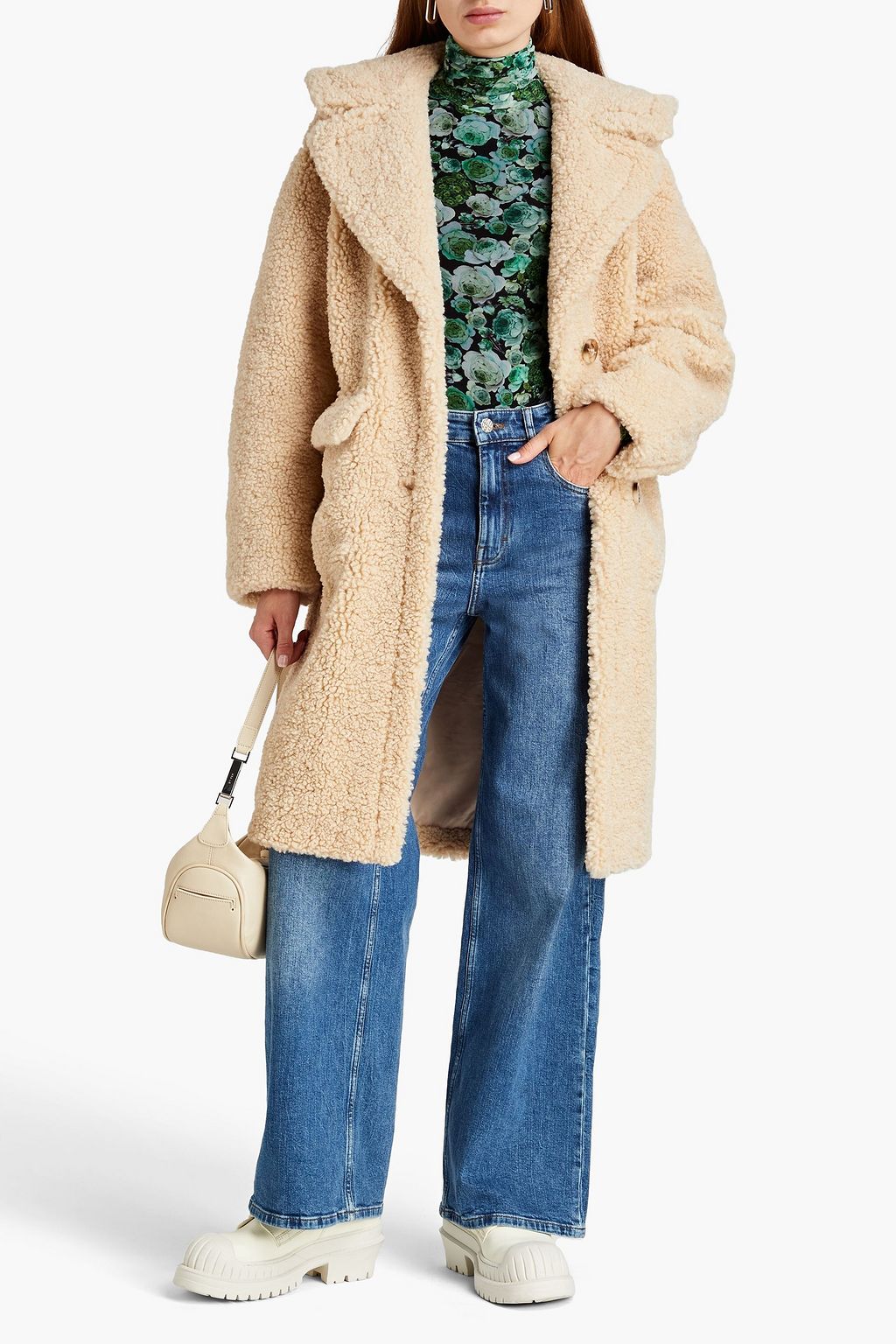 Faux shearling jacket | CLAUDIE PIERLOT 
