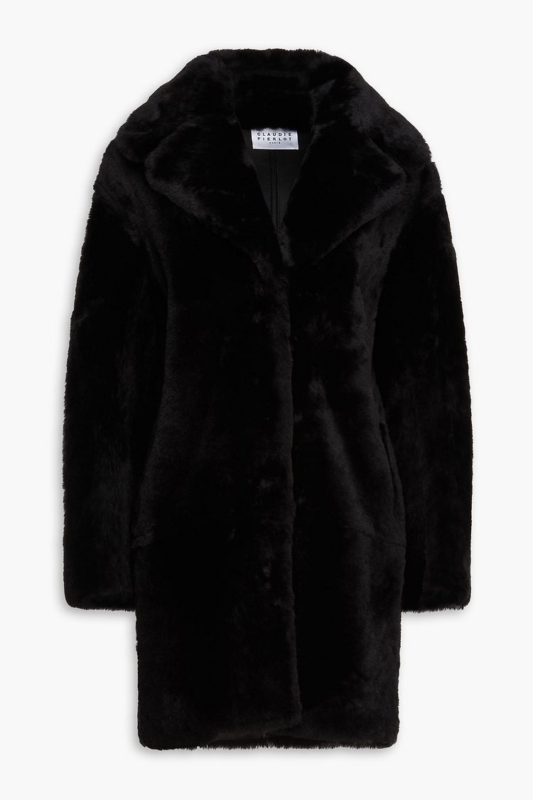 CLAUDIE PIERLOT Shearling coat | Sale up to 70% off | THE OUTNET