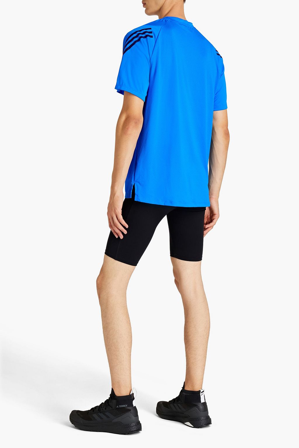ADIDAS Bedrucktes T-Shirt aus Jersey mit Mesh-Einsatz