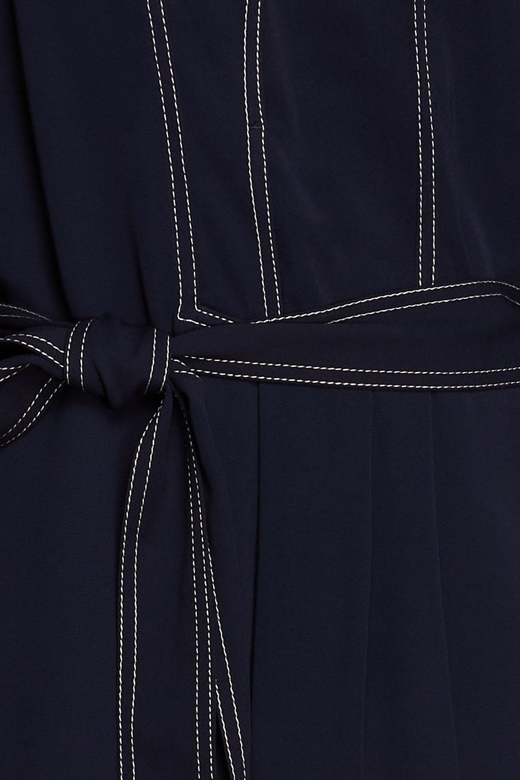 CLAUDIE PIERLOT Pleated crepe mini dress