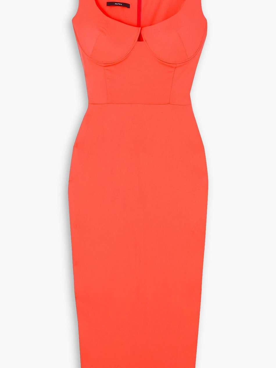 alden stretch-jersey midi dress