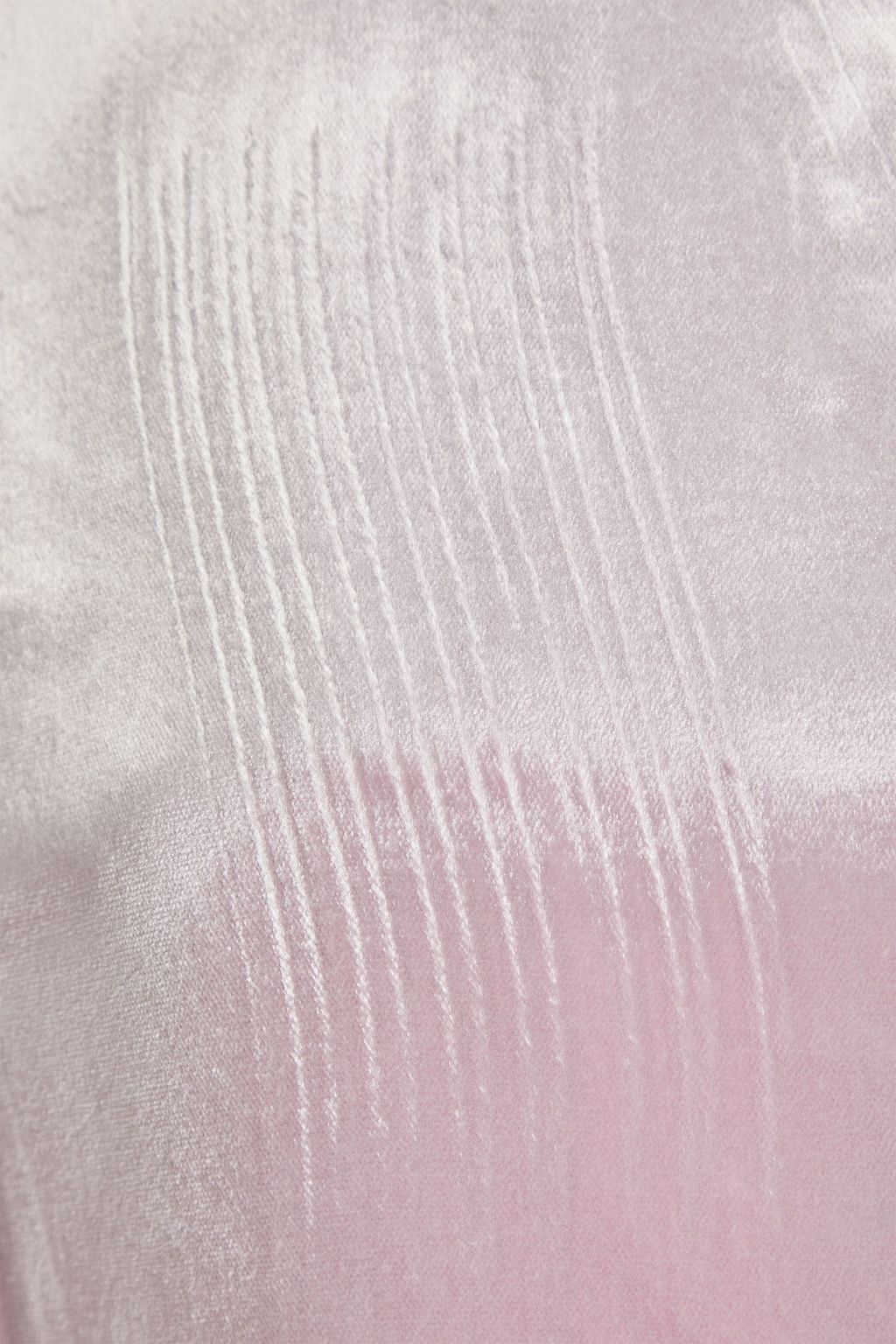 VALENTINO GARAVANI Crushed-velvet midi dress