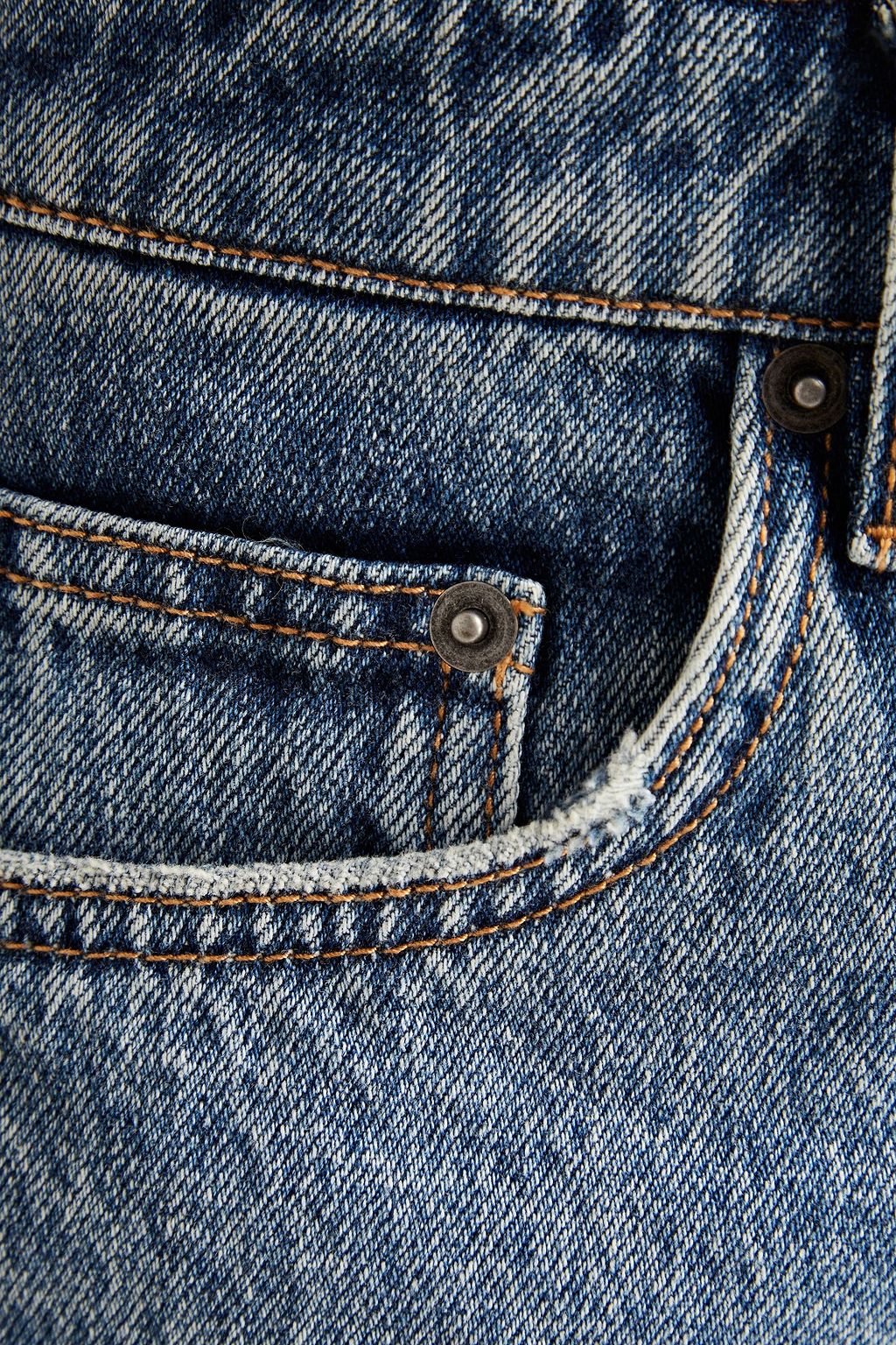 KSUBI Faded denim shorts