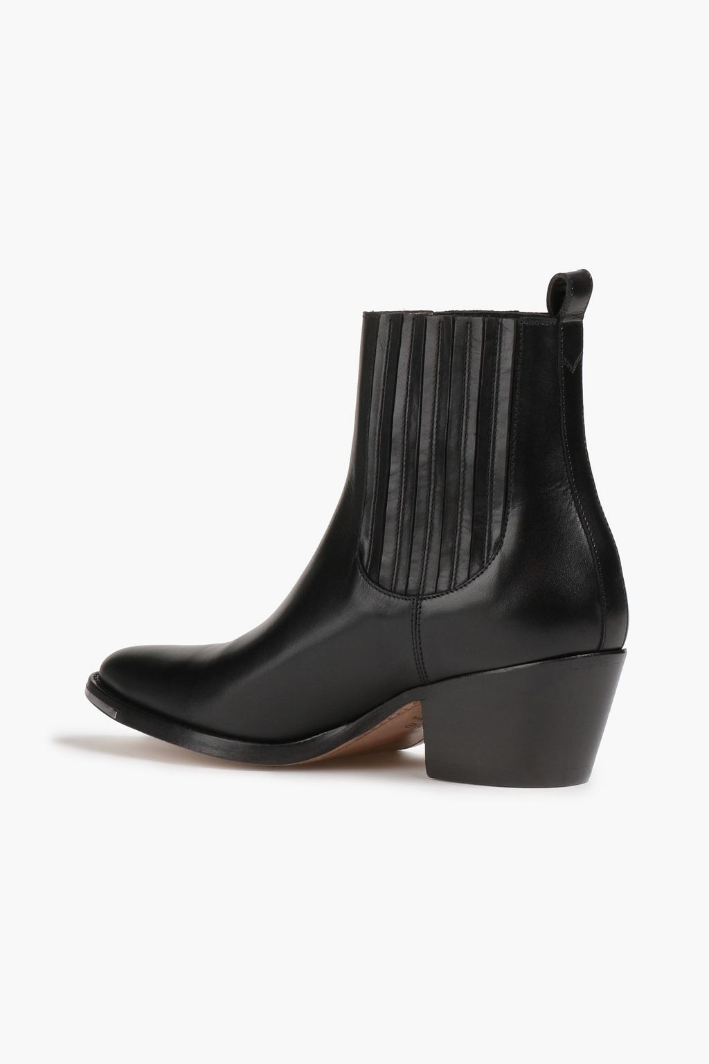 MAJE Leather ankle boots
