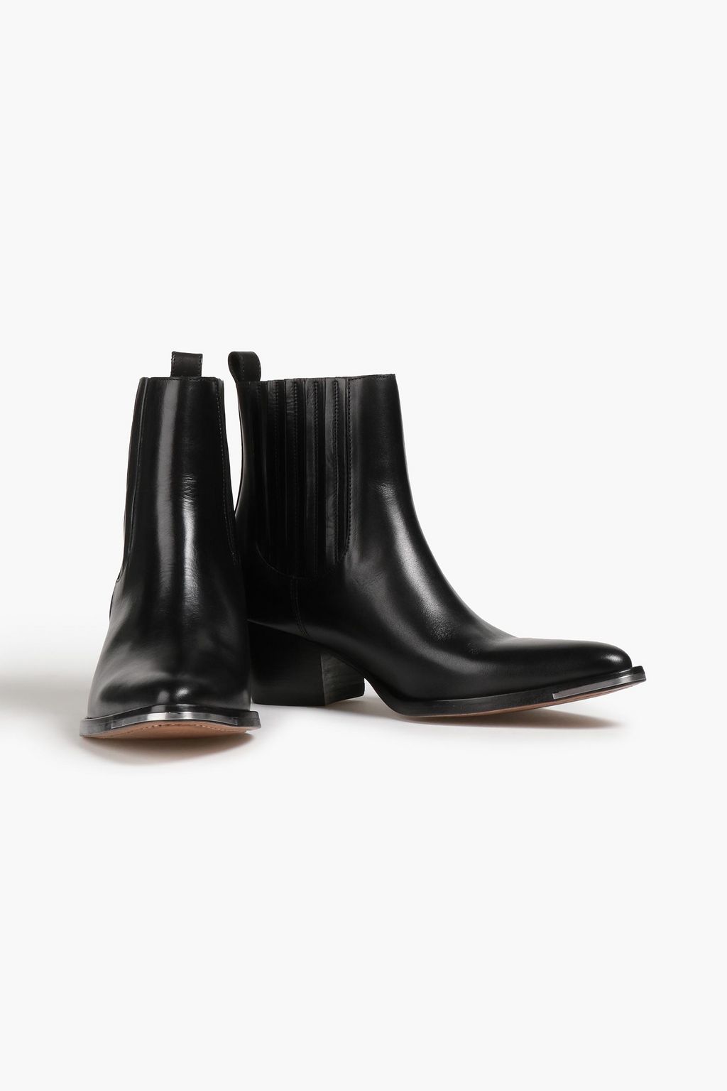 MAJE Leather ankle boots