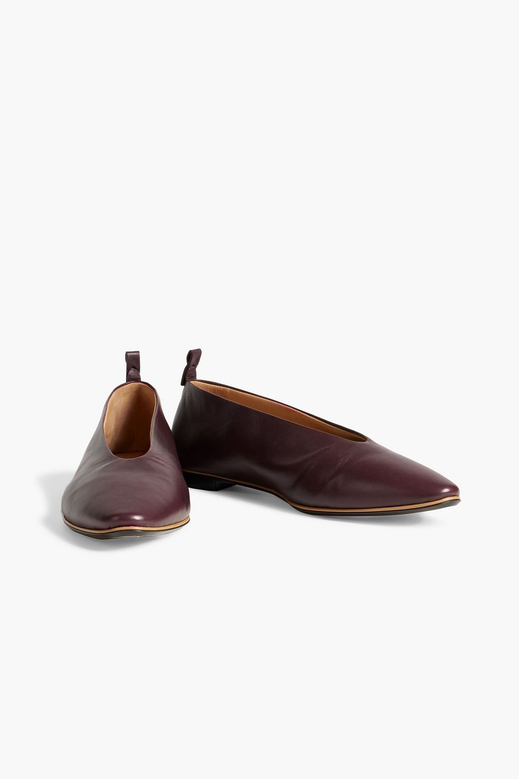 BOTTEGA VENETA Leather ballet flats