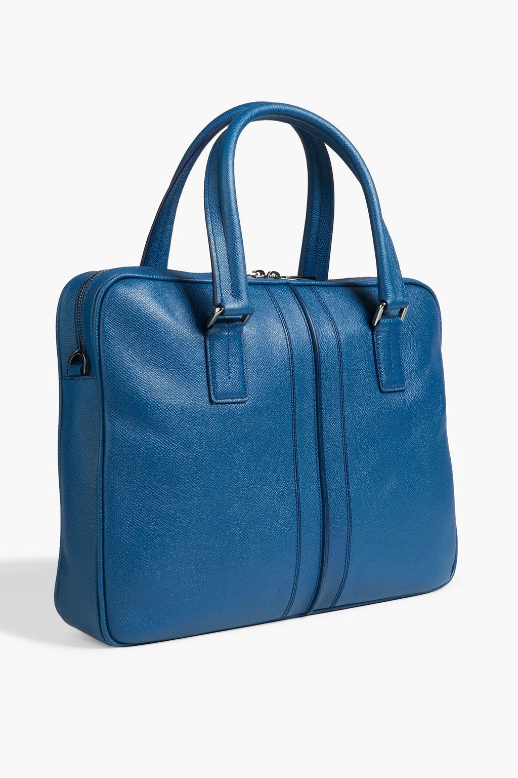 TOD'S Pebbled-leather briefcase