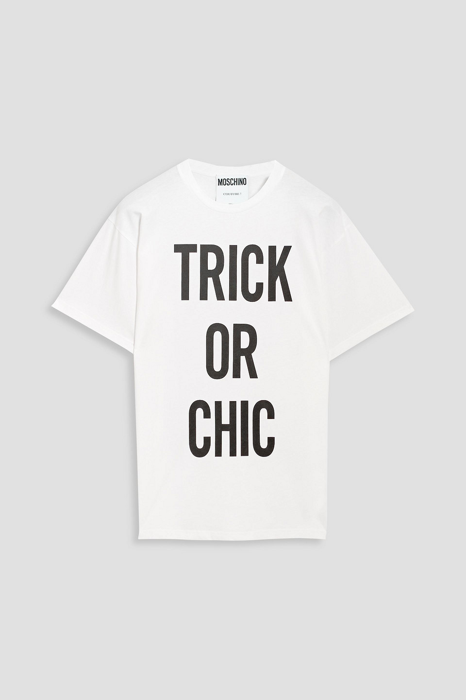 Printed cotton-jersey T-shirt