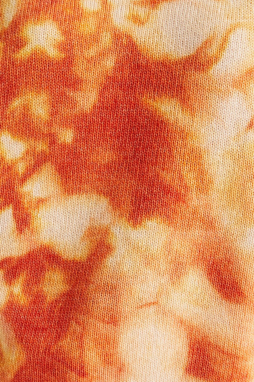 HOLDEN Tie-dyed merino wool-blend turtleneck sweater
