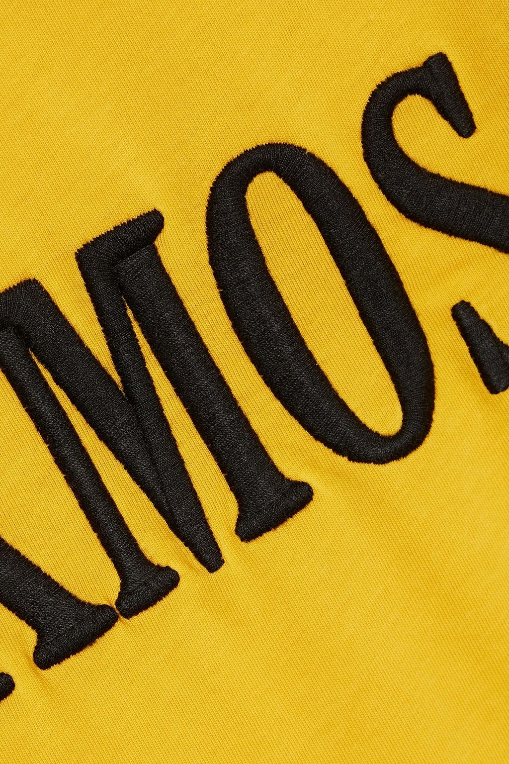 MOSCHINO Embroidered cotton-jersey T-shirt