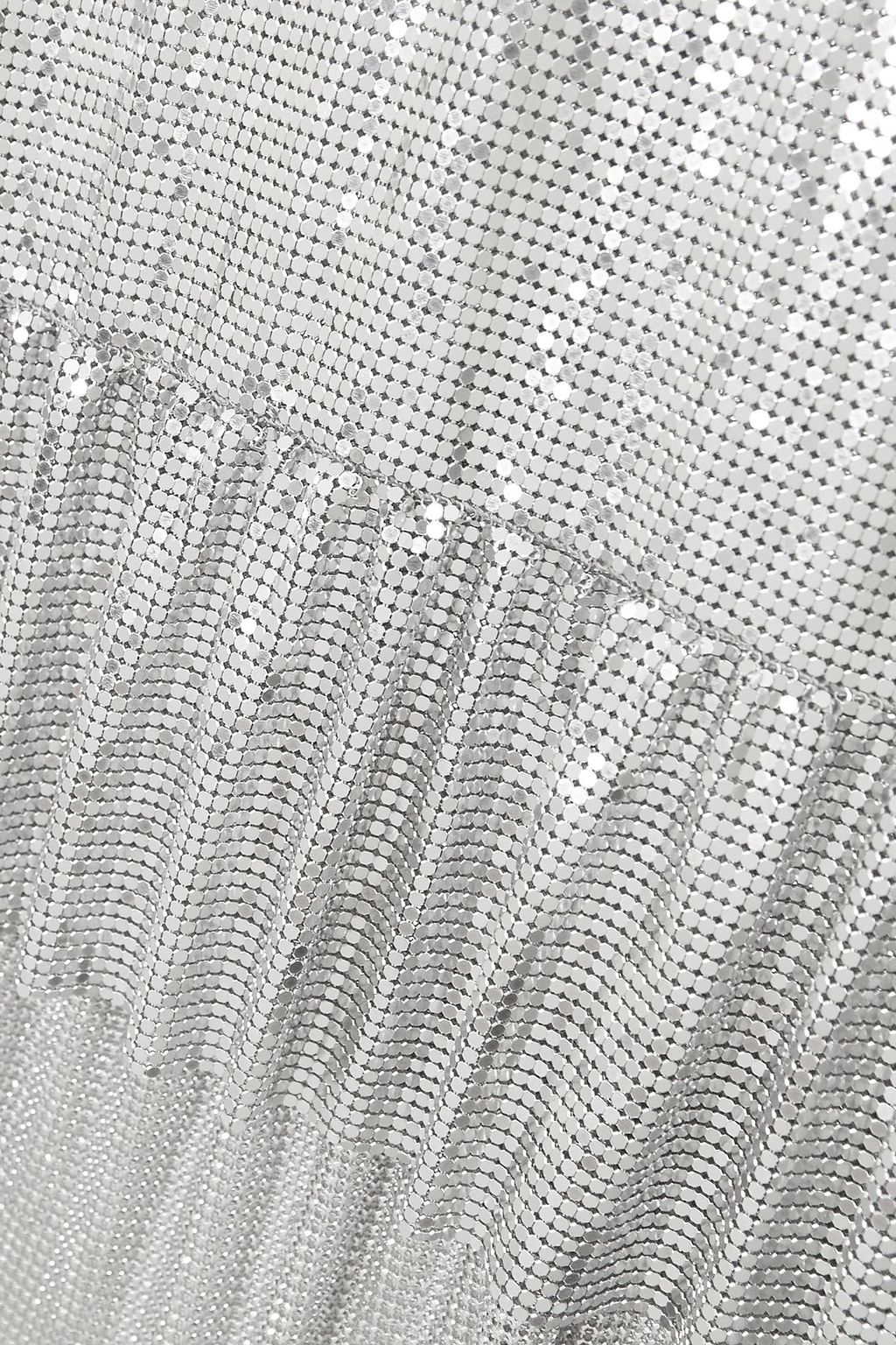 RABANNE Chainmail mini dress