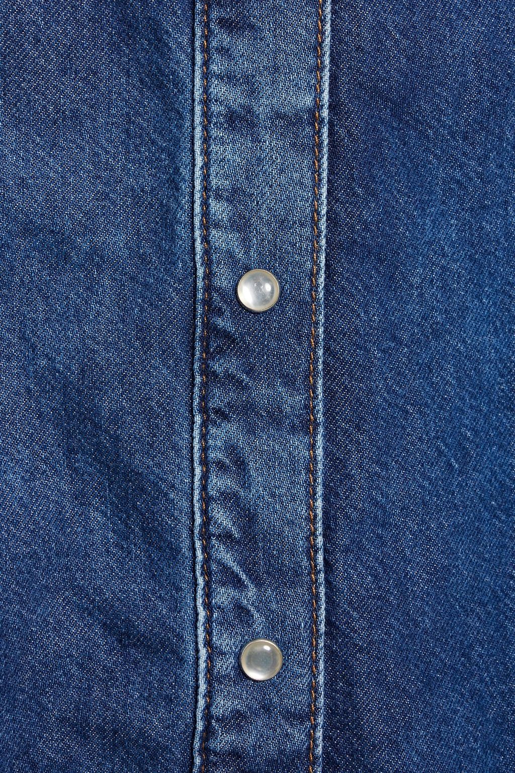 GANNI Denim mini dress