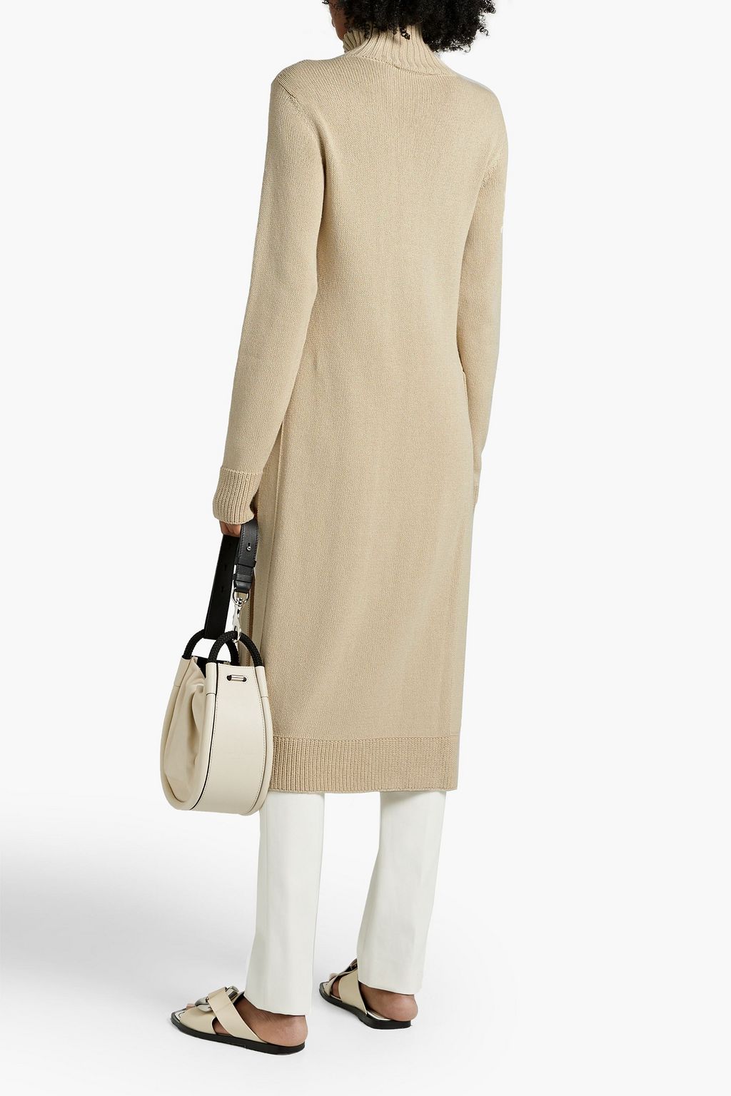 PALMER//HARDING Cotton-blend turtleneck sweater