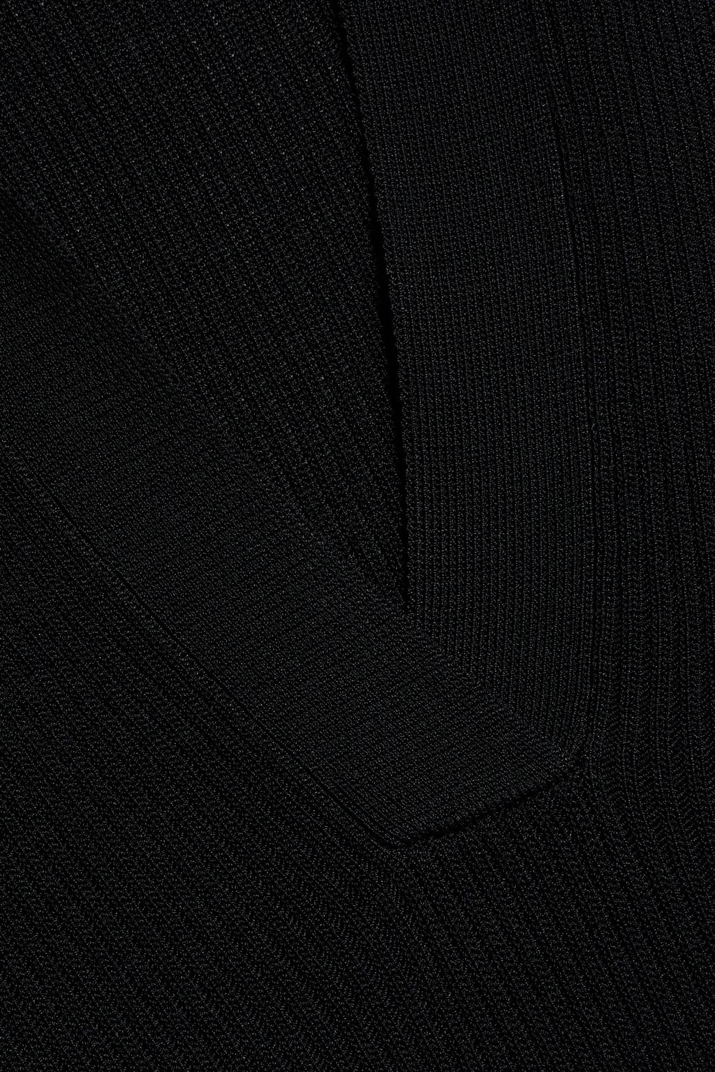PALMER//HARDING Fracture ribbed-knit top