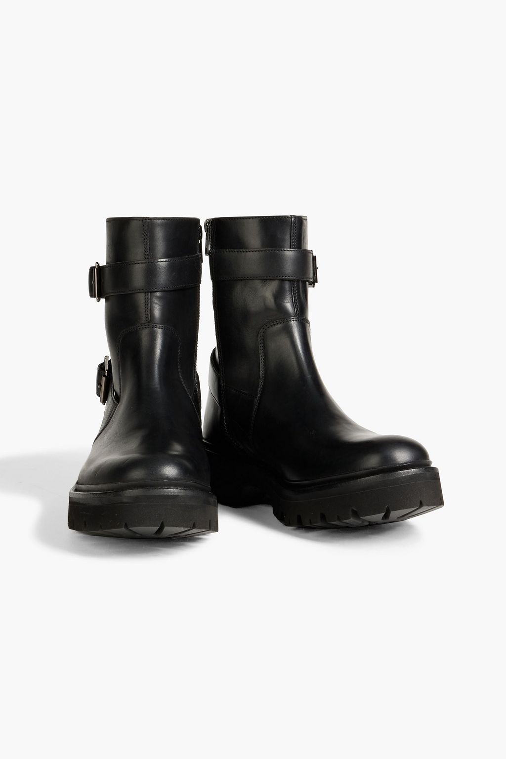 GRENSON Natasha buckled leather ankle boots