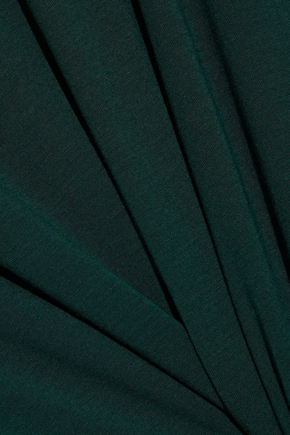 Majestic Stretch-jersey Top In Emerald