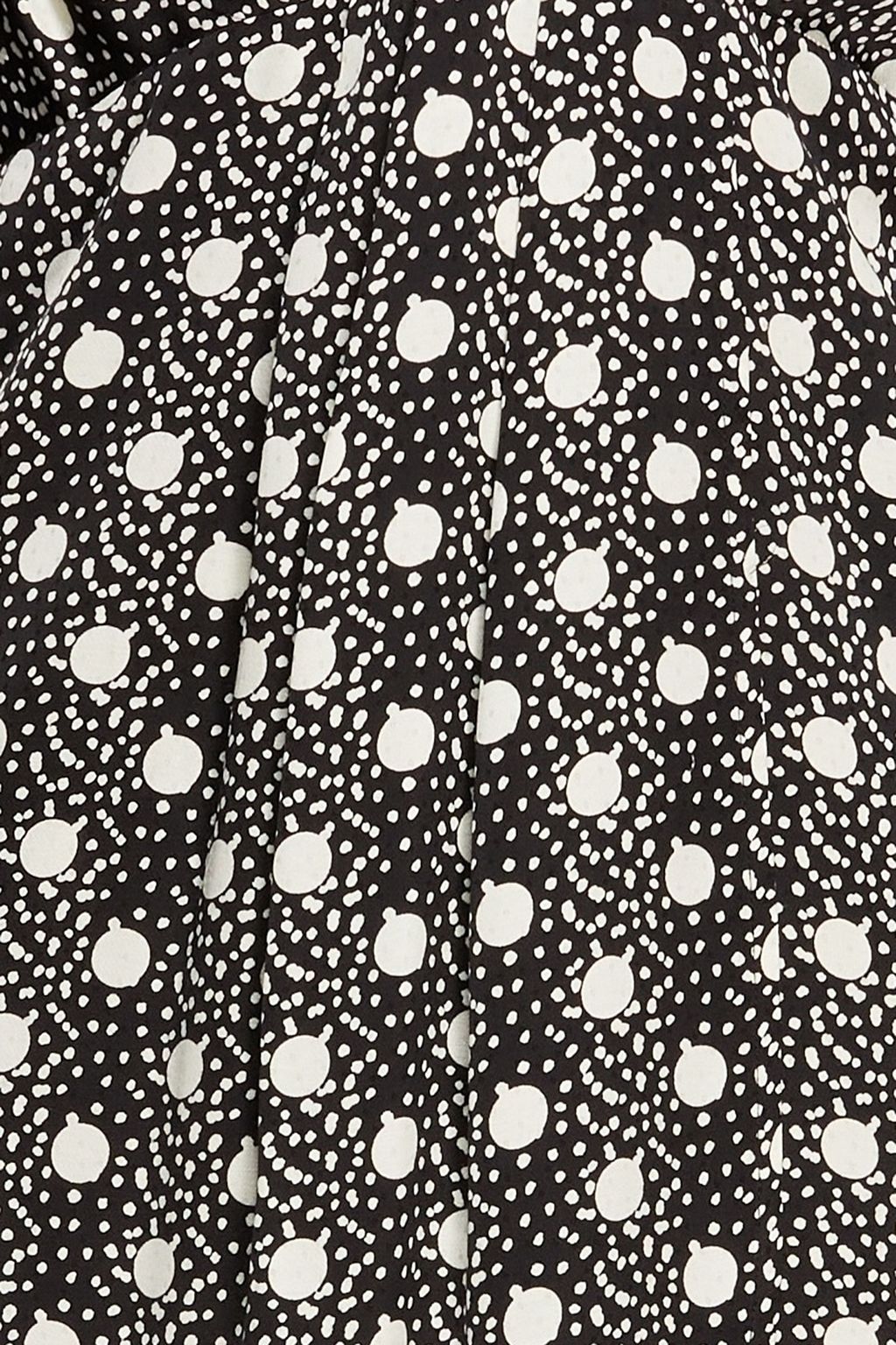 SANDRO Wrap-effect printed woven mini dress