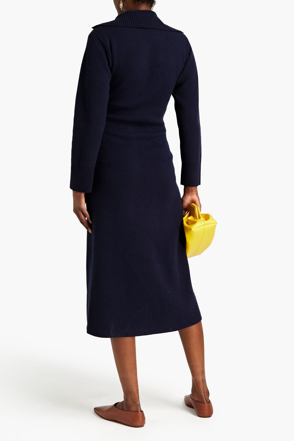 SANDRO Knitted midi dress | THE OUTNET