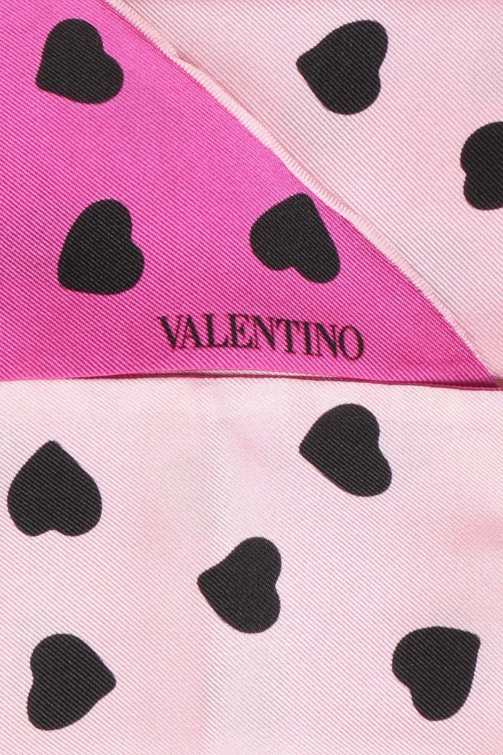 VALENTINO GARAVANI Printed silk-twill scarf