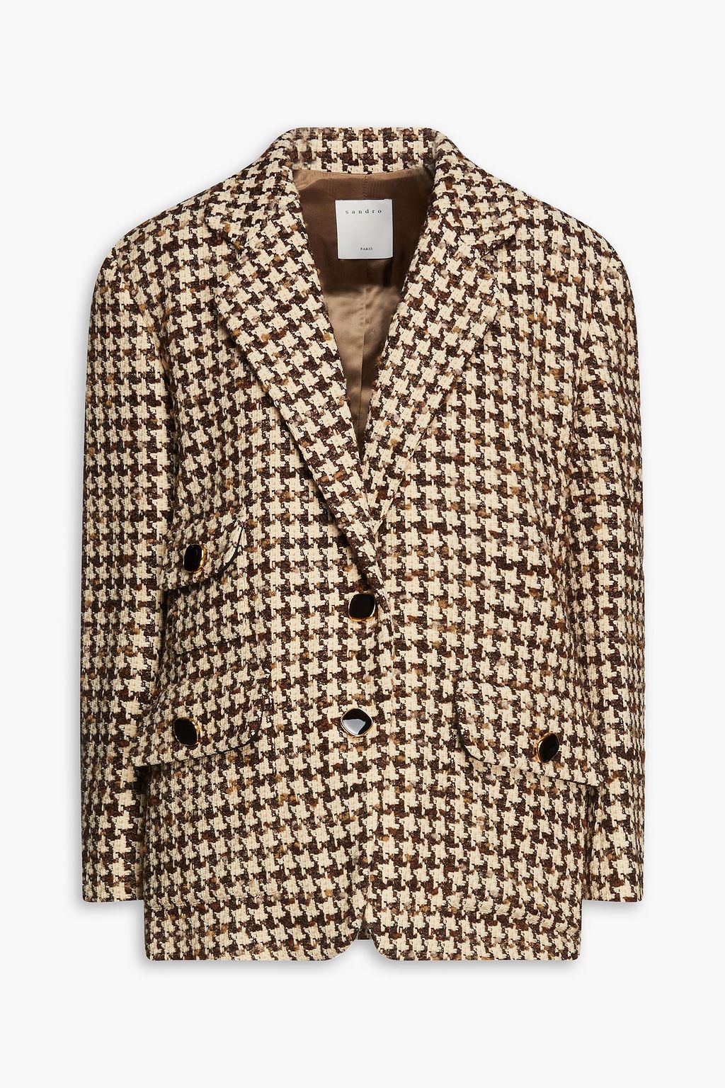 Sandro hotsell houndstooth blazer